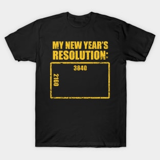 4K Resolution T-Shirt